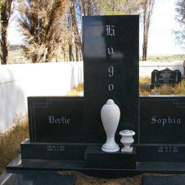 HUGO Bertie 1904-1975 &amp; Sophia 1911-2001