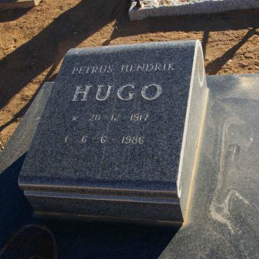 HUGO Petrus Hendrik 1917-1986