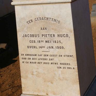 HUGO Jacobus Pieter 1825-1909 &amp; Susanna Wilhelmina Hendrina VAN HEERDEN 1834-1914