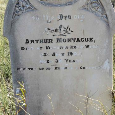 MONTAGUE Arthur -1902