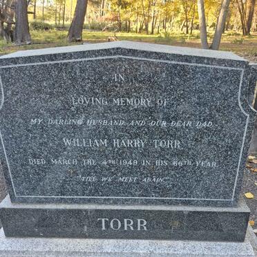 TORR William Harry -1949