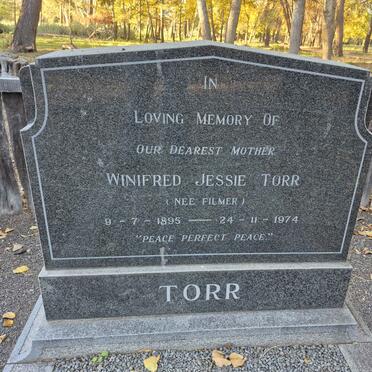 TORR Winifred Jessie nee FILMER 1895-1974