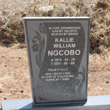 NGCOBO Kallie Wiliam 1975-2011