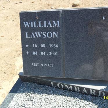 LOMBARD William Lawson 1936-2001