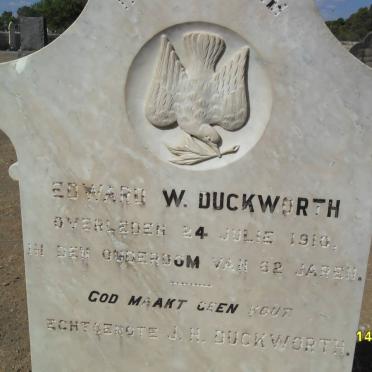 DUCKWORTH Edward W. -1910
