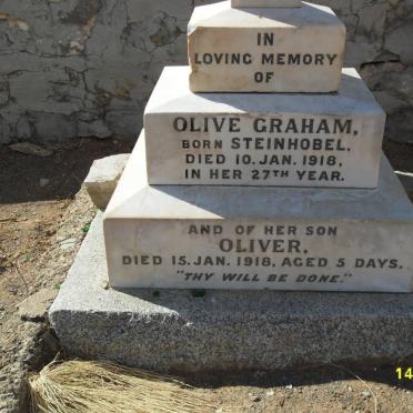 GRAHAM Olive nee STEINHOBEL -1918 :: GRAHAM Oliver -1918