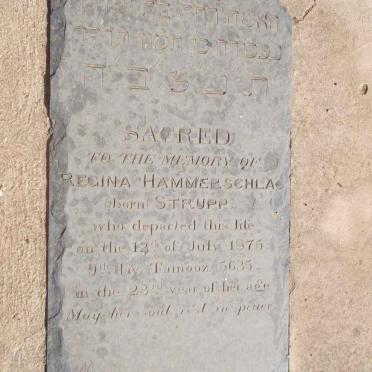 HAMMERSCHLAG Regina nee STRUPP -1875