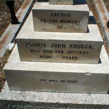 KRUGER Floris John -1897