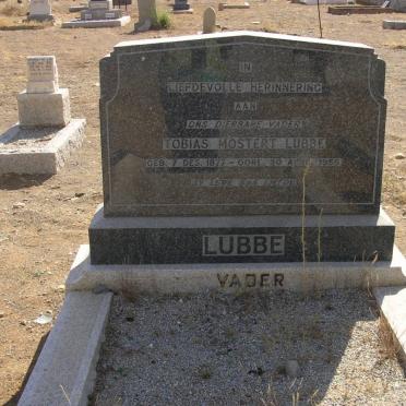 LUBBE Tobias Mostert 1877-1956