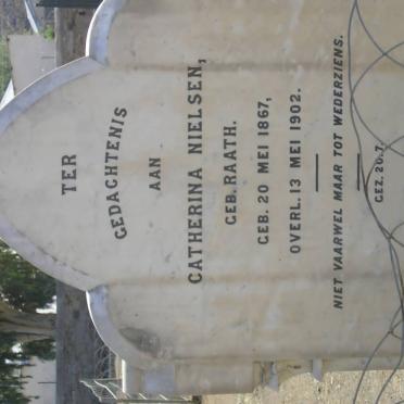 NIELSEN Catherina nee RAATH 1867-1902