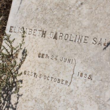 SALBERG Elizabeth Caroline 1895-1895