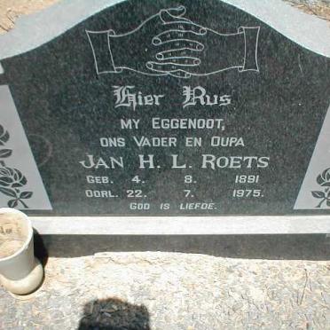 ROETS Jan H.L. 1891-1975