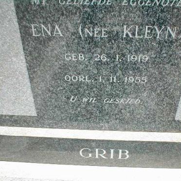 GRIB Ena nee KLEYN 1919-1955