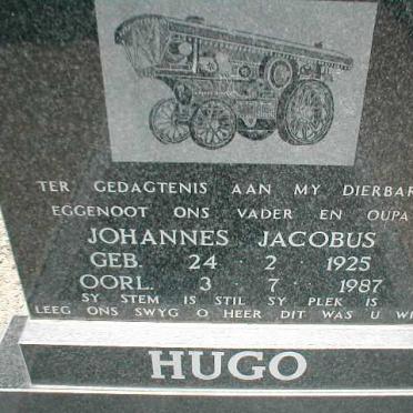 HUGO Johannes Jacobus 1925-1987
