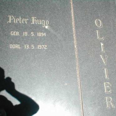 OLIVIER Pieter Hugo 1894-1972