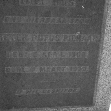 PIENAAR Pieter Rufus 1903-1970