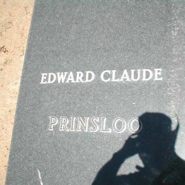 PRINSLOO Edward Claude
