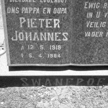 SWANEPOEL Pieter Johannes 1918-1984