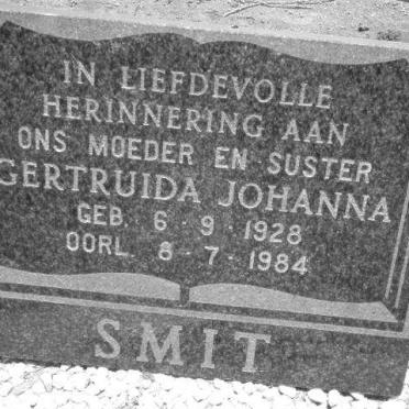 SMIT Gertruida Johanna 1928-1984