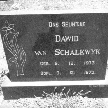 SCHALKWYK Dawid, van 1973-1973