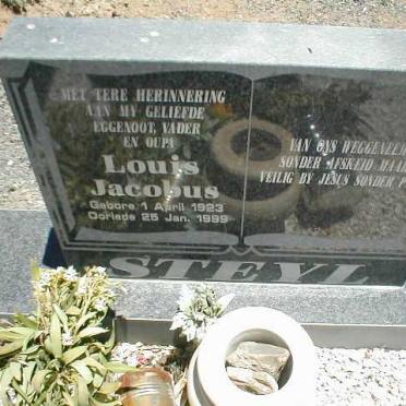 STEYL Louis Jacobus 1923-1999
