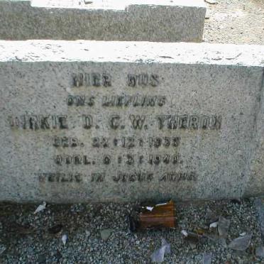 THERON Dirkie D.C.W. 1935-1941
