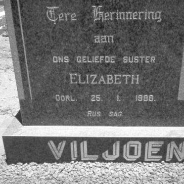 VILJOEN Elizabeth - 1988