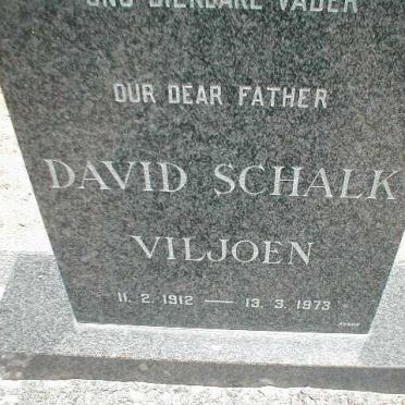 VILJOEN David Schalk 1912-1973