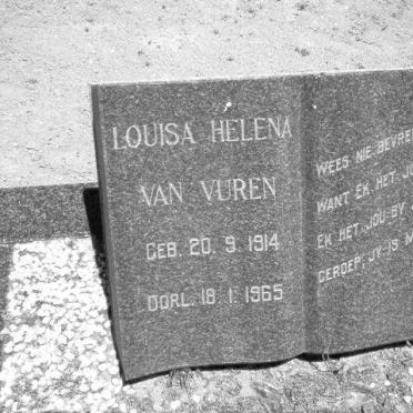 VUREN Louisa Helena, van 1914-1965