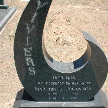 VIVIERS Marthinus Johannes 1919-1976