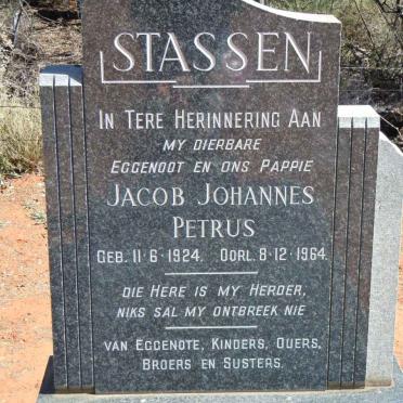 STASSEN Jacob Johannes Petrus 1924-1964