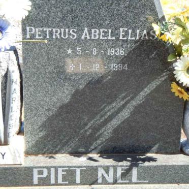 NEL Petrus Abel Elias 1936-1994