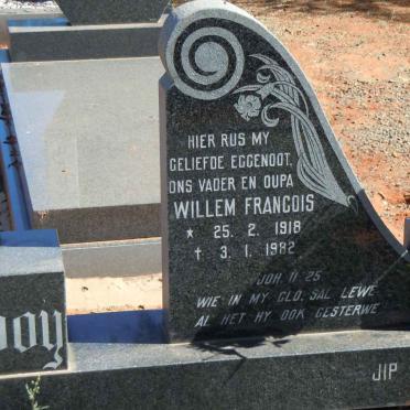 PLOOY Willem Francois, du 1918-1982 &amp; Elizabeth Johanna Maria 1927-2000