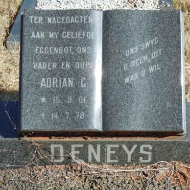DENEYS Adrian C. 1901-1978
