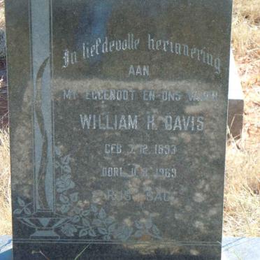 DAVIS William H. 1893-1969