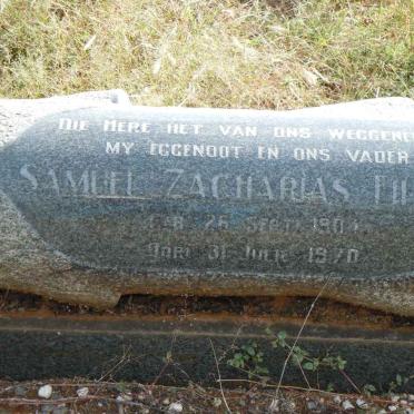 EILERS Samuel Zacharias 1904-1970