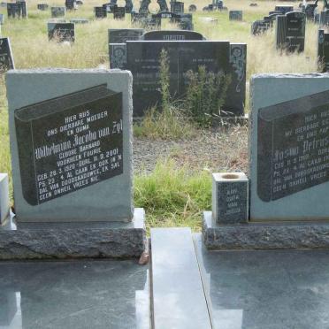 FOURIE Josua Petrus 1909-1987 &amp; Wilhelmina Jacoba VAN ZYL, previously FOURIE nee BARNARD 1920-2001