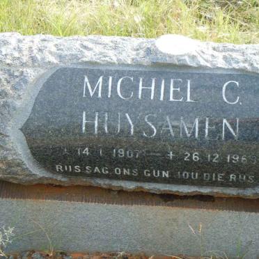 HUYSAMEN Michiel C. 1907-1969