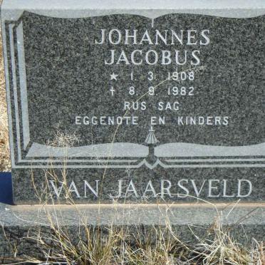 JAARSVELD Johannes Jacobus, van 1908-1982