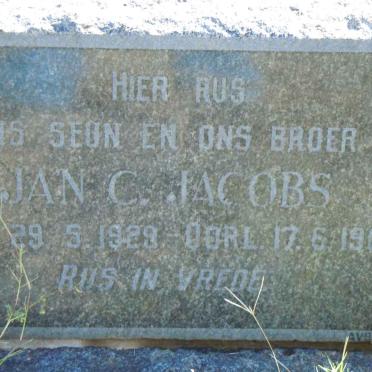 JACOBS Jan C. 1929-1965