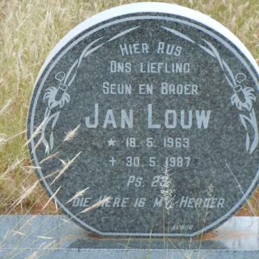 LOUW Jan 1963-1987
