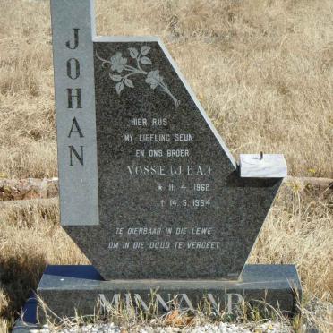 MINNAAR J.P.A. 1962-1984