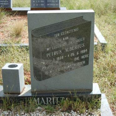 MARITZ Petrus Albertus 1938-1984