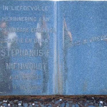 NIEUWOUDT Stephanus F. 1903-1968