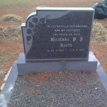 NOETH Nicolaas P.J. 1902-1972