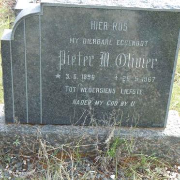 OLIVIER Pieter M. 1896-1967