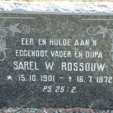 ROSSOUW Sarel W. 1901-1972