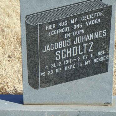 SCHOLTZ Jacobus Johannes 1911-1981