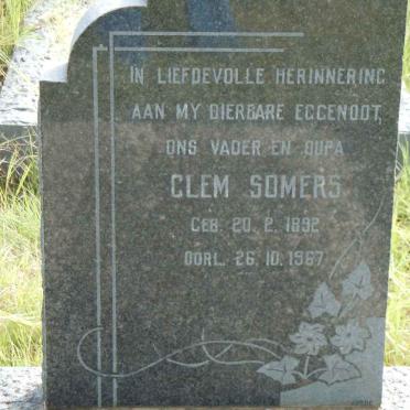 SOMERS Clem 1892-1967