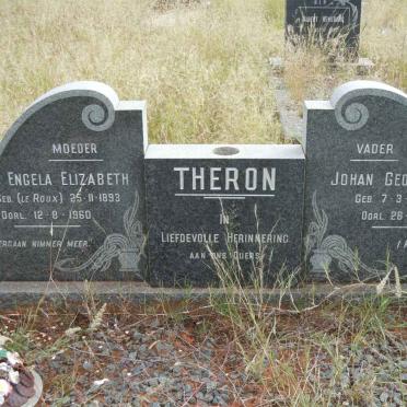 THERON Johan George 1881-1948 &amp; Engela Elizabeth LE ROUX 1893-1960
